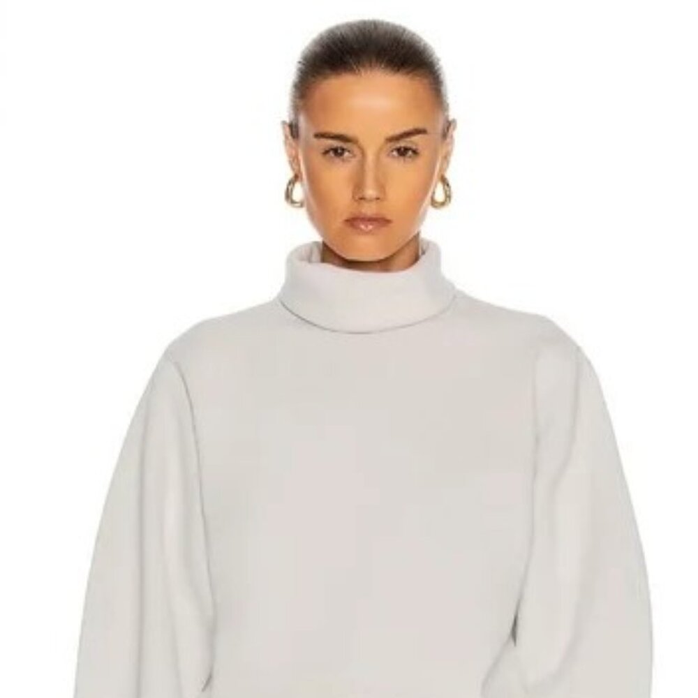 Jacob Super Soft Cotton Extended NeckTurtleneck Sweater
